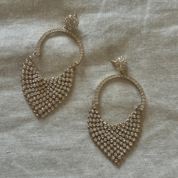 Diamond Dangly Earrings - Picture 1 of 1